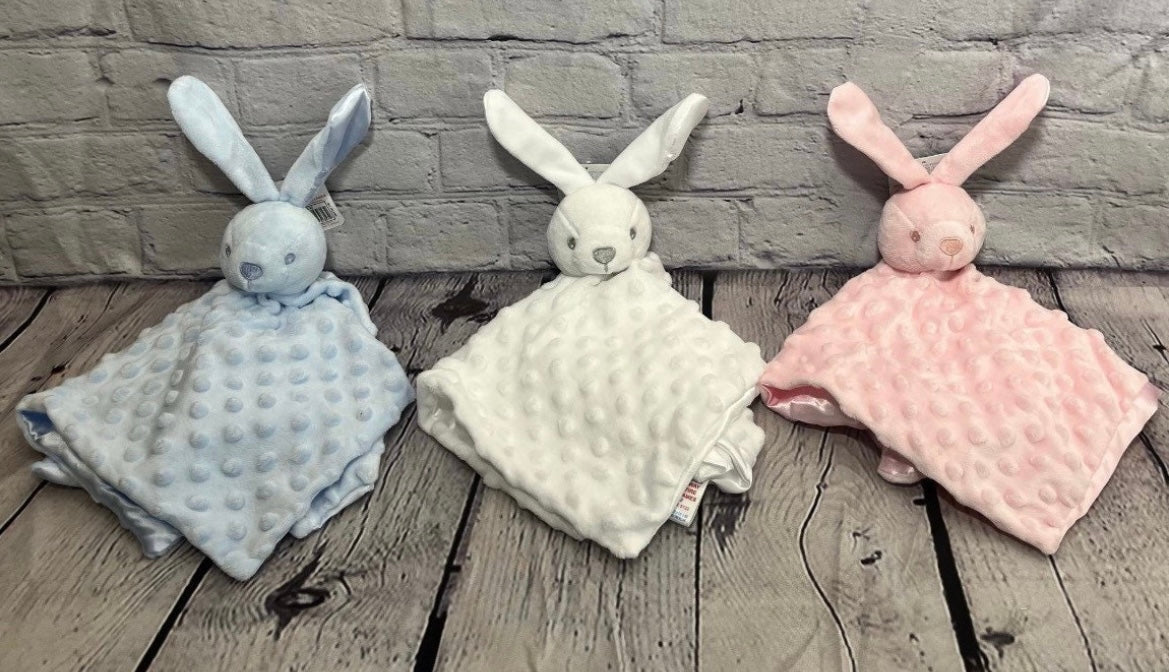 Baby Gift Hamper Bunny Themed Blue/ Grey/ Pink